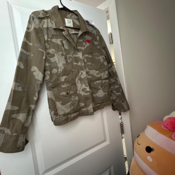 Old Navy jacket Camo women’s size small - Picture 2 of 4